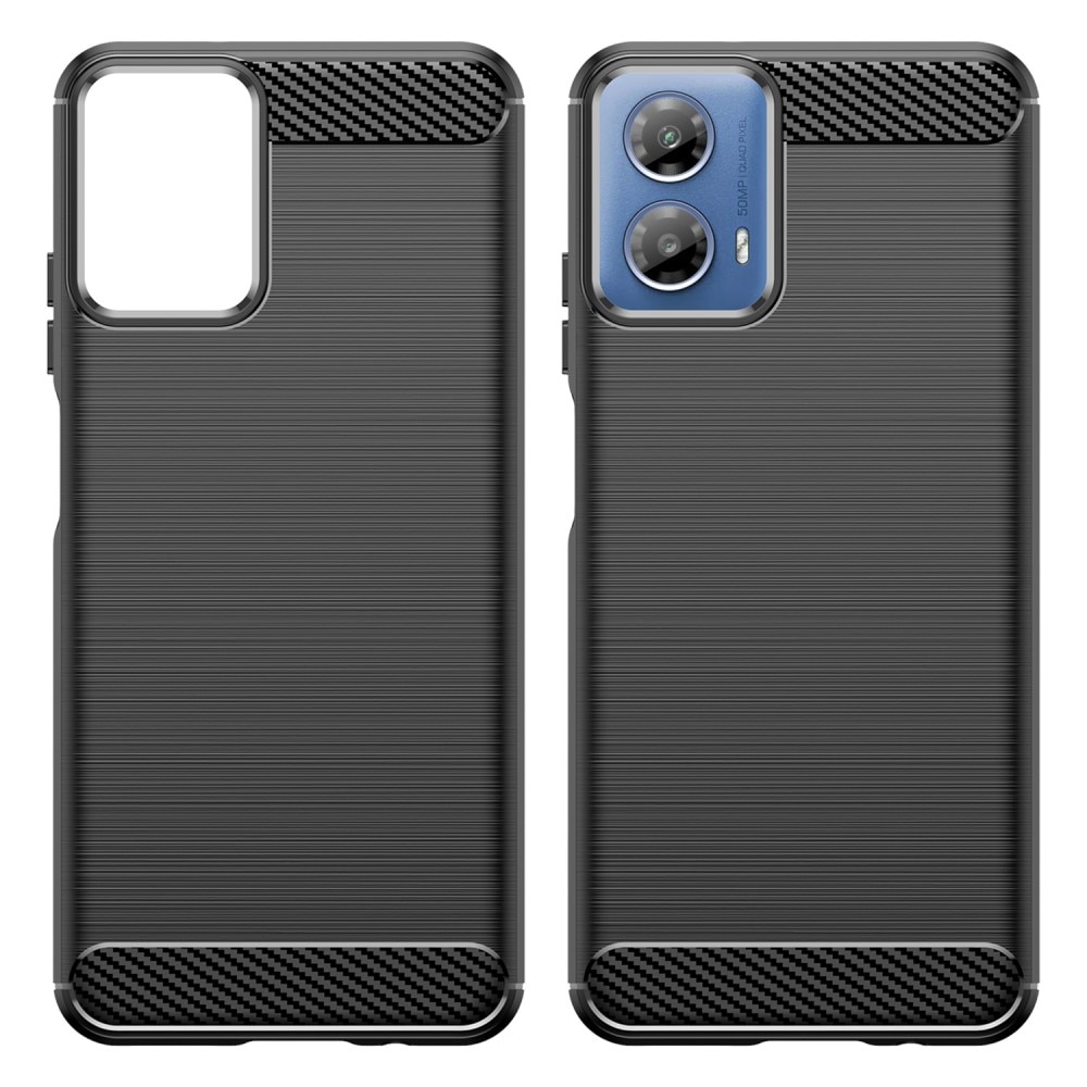 Funda TPU Brushed Motorola Moto G34 Black