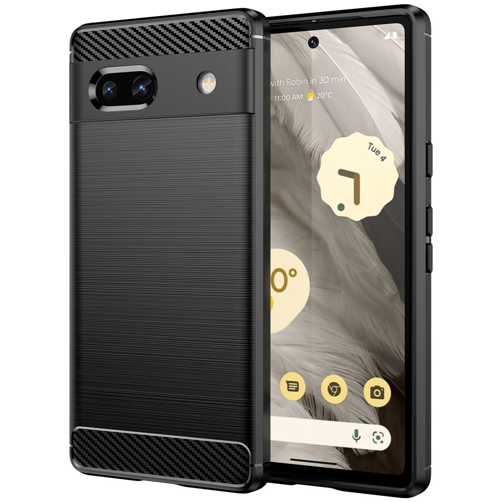 Funda TPU Brushed Google Pixel 7a Black