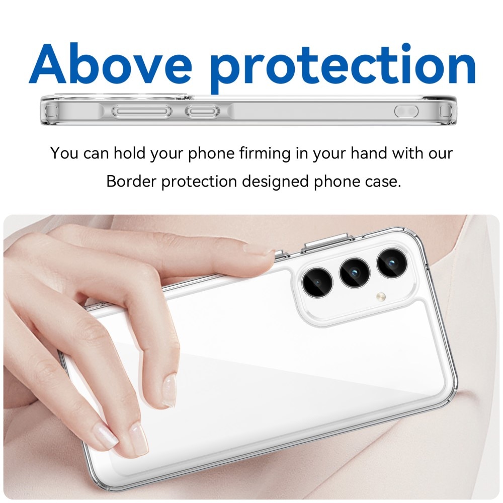 Funda Híbrida Crystal Hybrid Samsung Galaxy A35 transparente