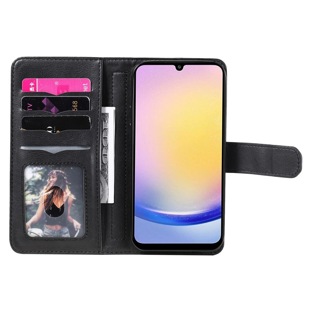 Funda cartera Multi-slot Samsung Galaxy A25, negro