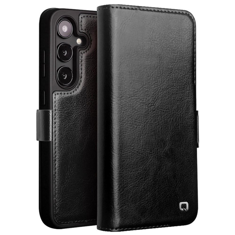 Leather Wallet Case Samsung Galaxy S24 Black