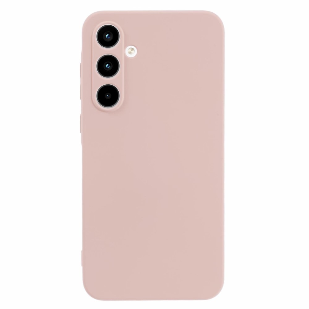 Funda TPU resistente a los golpes Samsung Galaxy A55 rosado