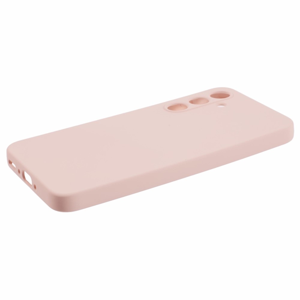 Funda TPU resistente a los golpes Samsung Galaxy A55 rosado