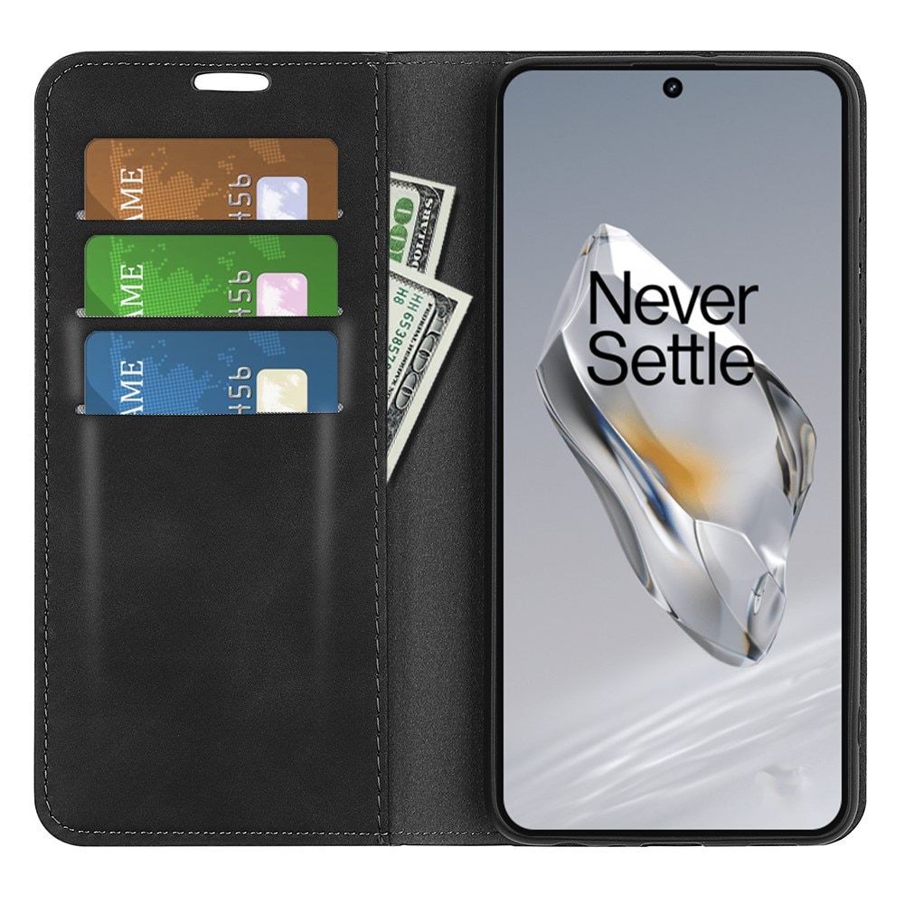 Funda delgada cartera  OnePlus 13R Negro