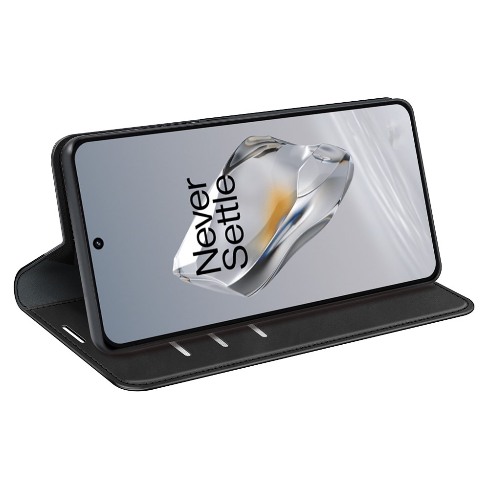 Funda delgada cartera OnePlus 12 negro
