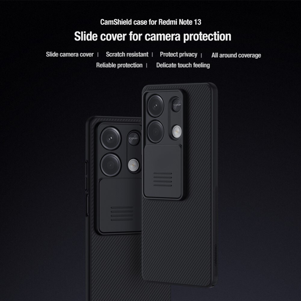 Funda CamShield Xiaomi Redmi Note 13 negro