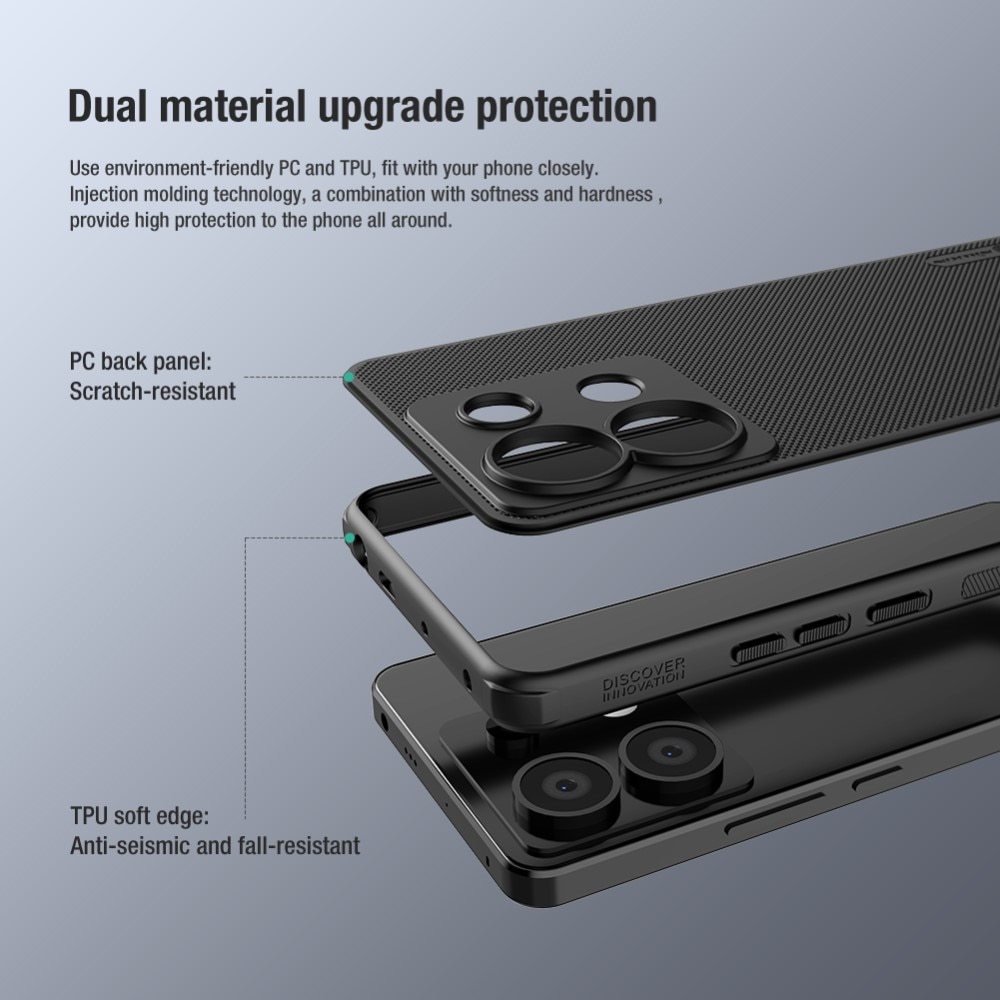 Super Frosted Shield Xiaomi Redmi Note 13 Pro negro