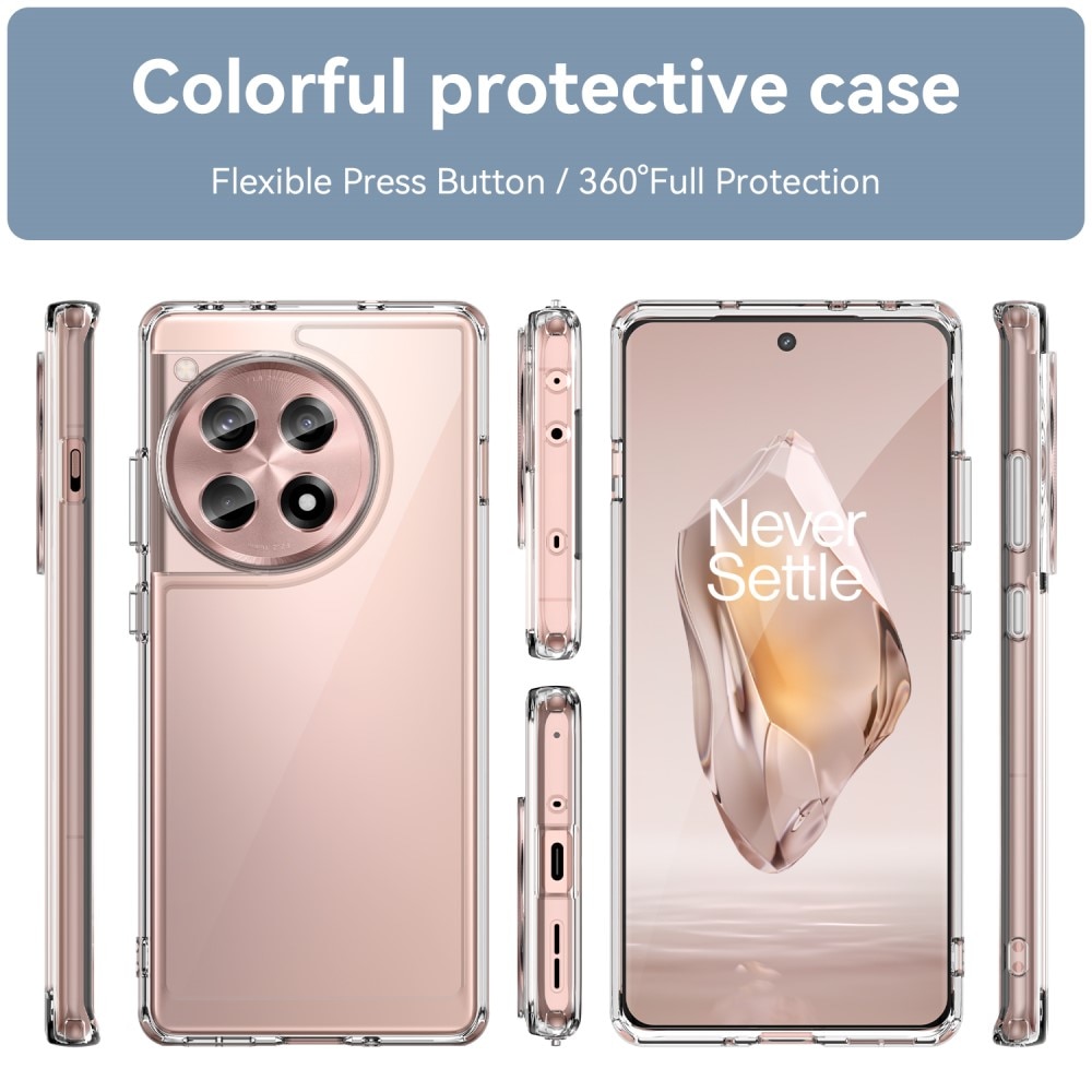 Funda Híbrida Crystal Hybrid OnePlus 12R transparente