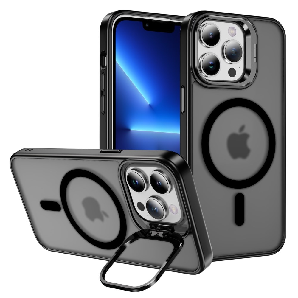 Funda híbrida Kickstand MagSafe iPhone 13 Pro negro