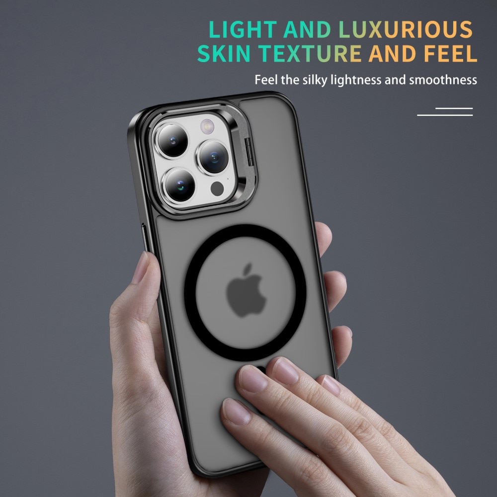 Funda híbrida Kickstand MagSafe iPhone 13 Pro negro