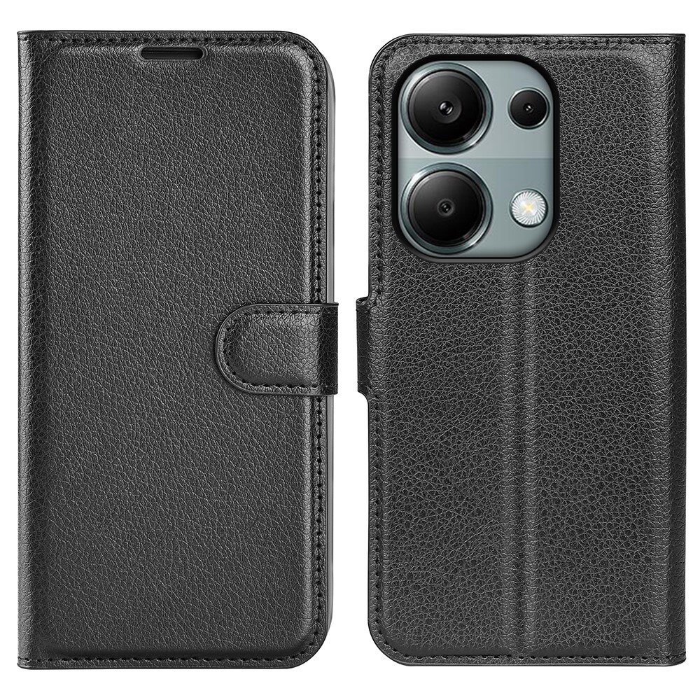 Funda cartera Xiaomi Redmi Note 13 Pro 4G negro