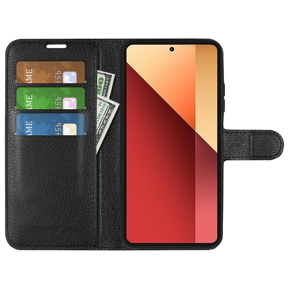 Funda cartera Xiaomi Redmi Note 13 Pro 4G Negro