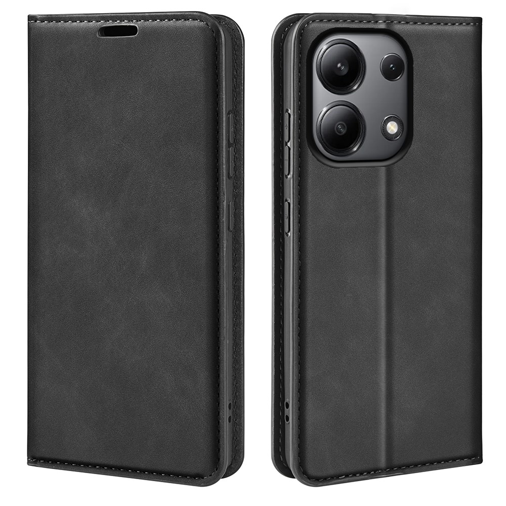 Funda delgada cartera Xiaomi Redmi Note 13 4G Negro