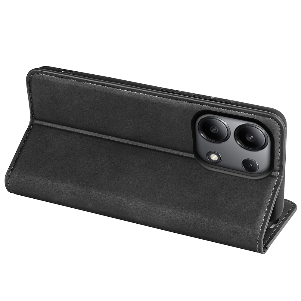 Funda delgada cartera Xiaomi Redmi Note 13 4G Negro