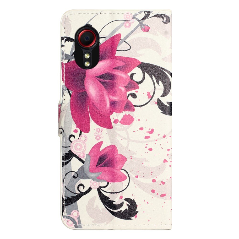 Cartera Samsung Galaxy Xcover 7 Flowers