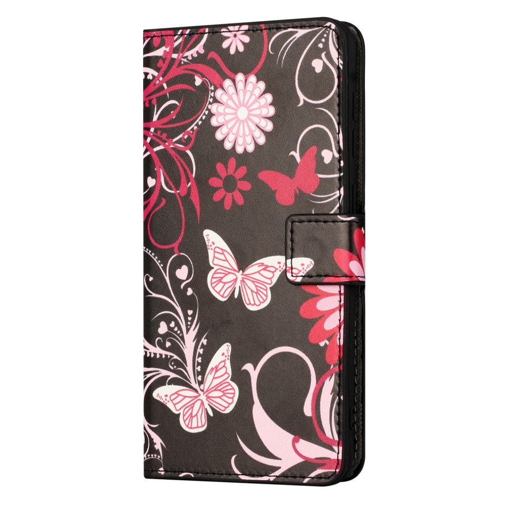 Cartera Samsung Galaxy Xcover 7 Mariposa negra