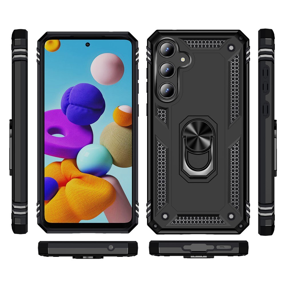 Funda híbrida Tech Ring Samsung Galaxy A35 negro