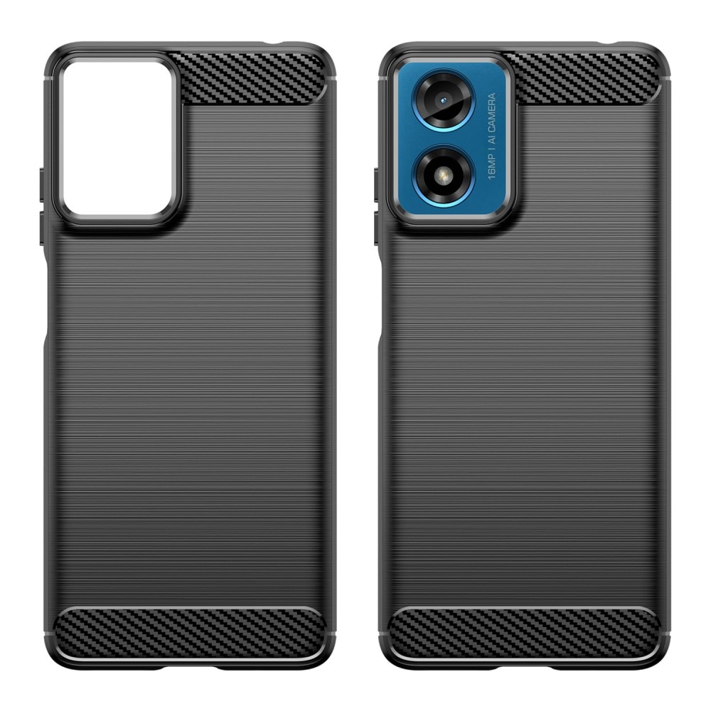 Funda TPU Brushed Motorola Moto G24 Black