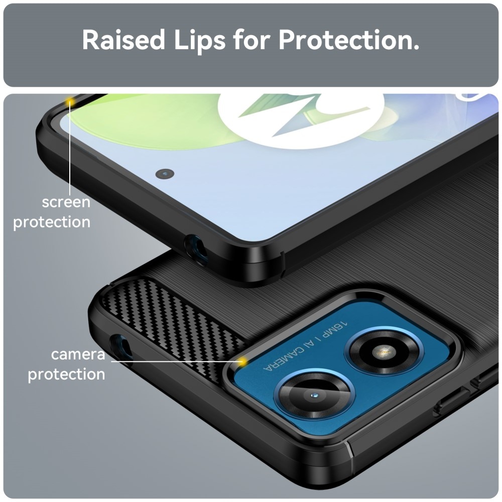 Funda TPU Brushed Motorola Moto E14 [F
