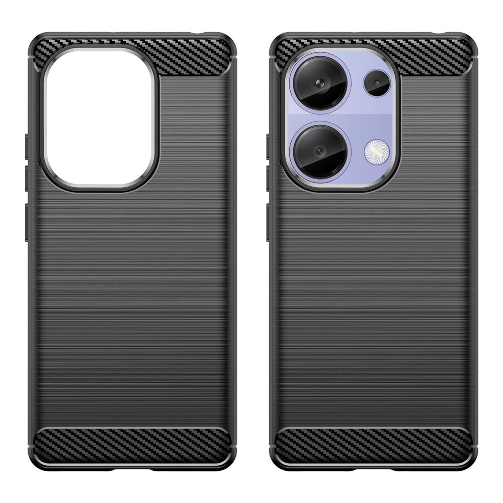 Funda TPU Brushed Xiaomi Redmi Note 13 Pro 4G Black