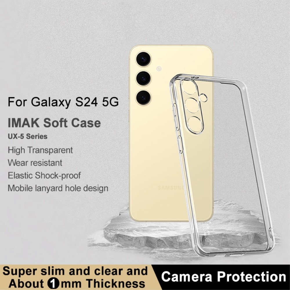 Funda TPU Case Samsung Galaxy S24 Transparente