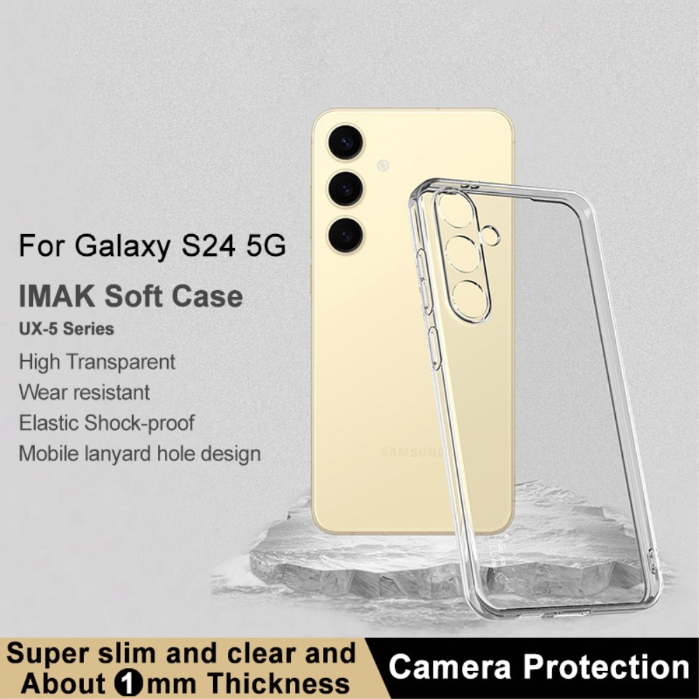 Funda TPU Case Samsung Galaxy S24 Crystal Clear