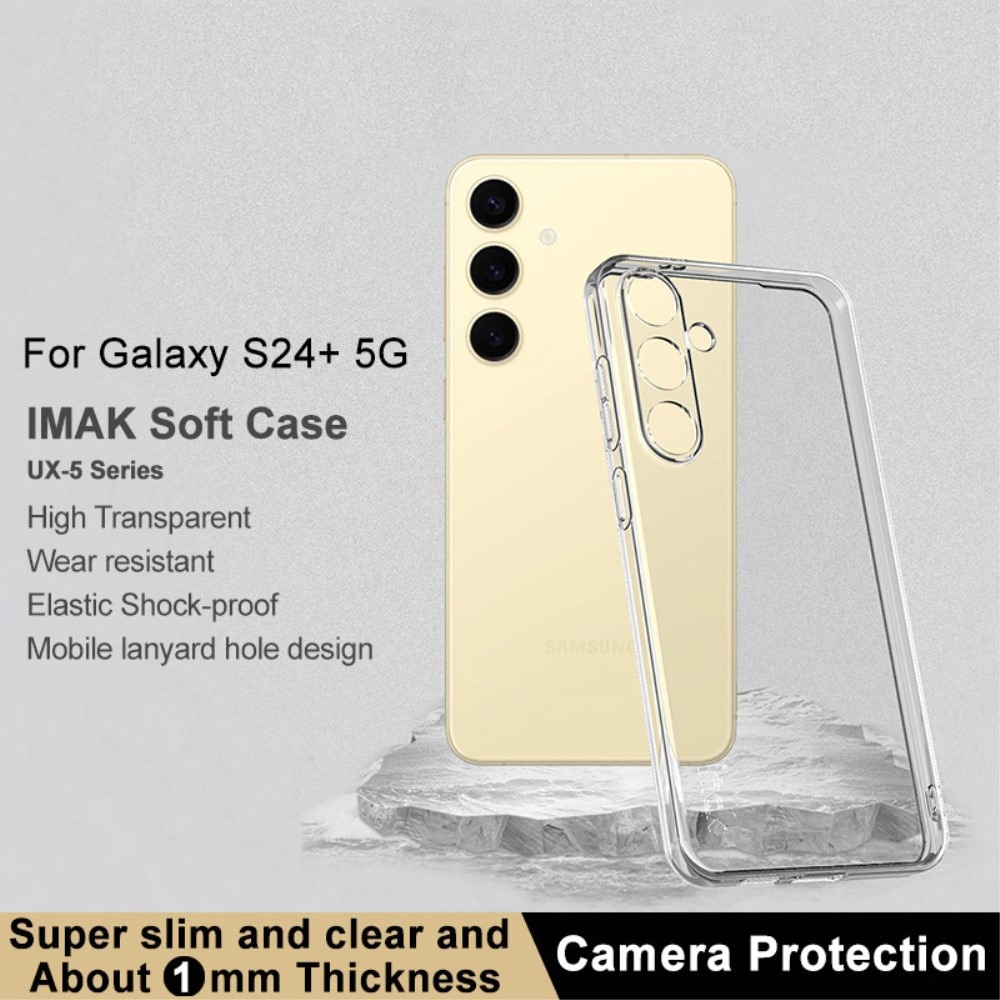 Funda TPU Case Samsung Galaxy S24 Plus Transparente