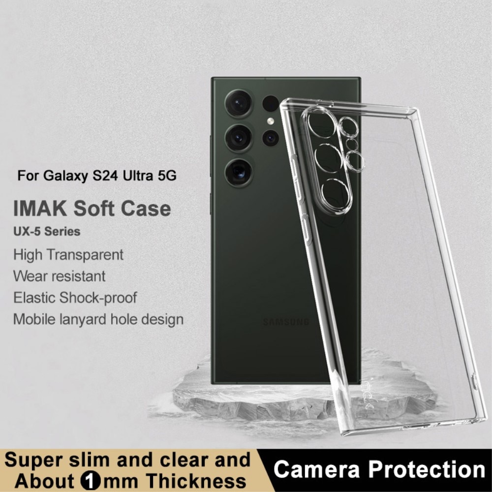 Funda TPU Case Samsung Galaxy S24 Ultra Transparente