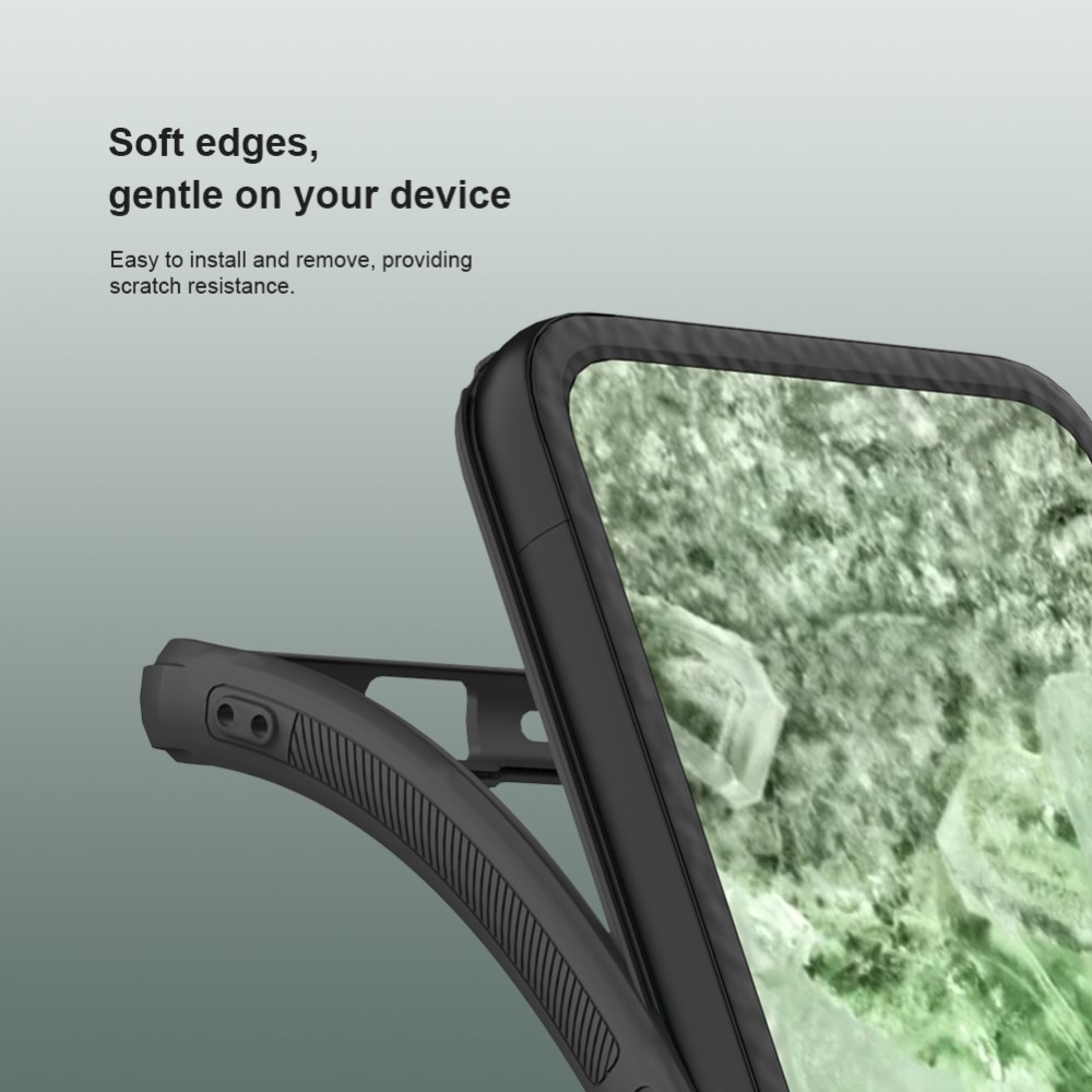 Frosted Shield MagSafe Google Pixel 8a Negro