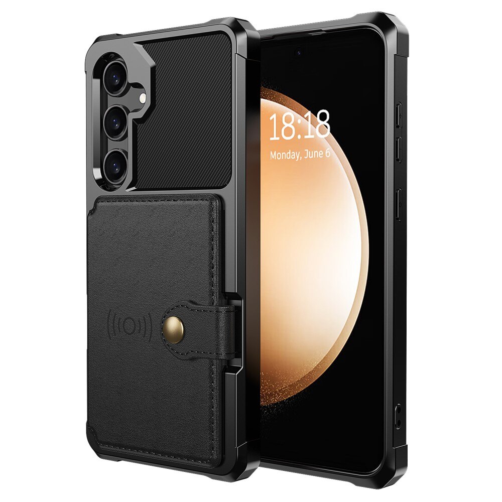 Funda con tarjetero Tough Multi-slot Samsung Galaxy A35 Negro