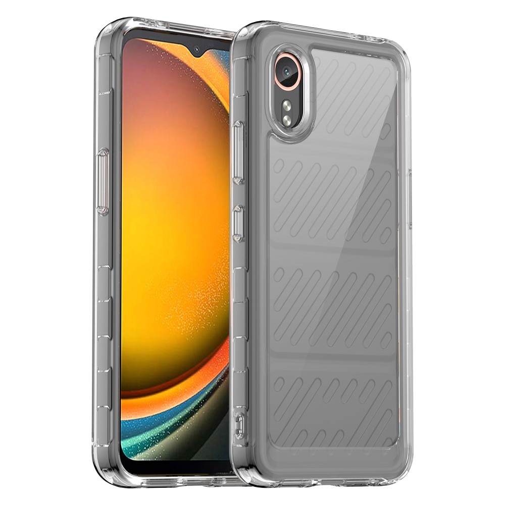 Funda Híbrida Crystal Hybrid Samsung Galaxy Xcover 7 transparente