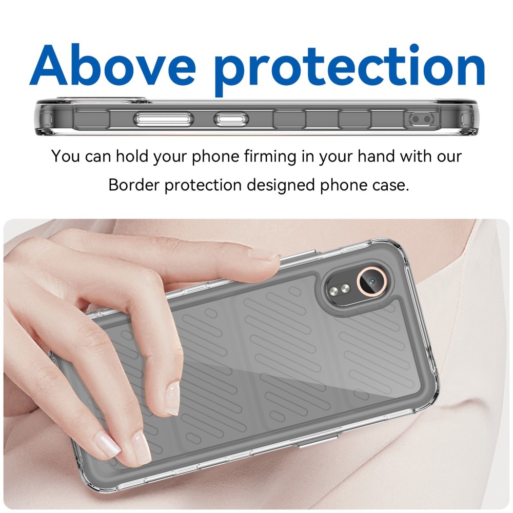 Funda Híbrida Crystal Hybrid Samsung Galaxy Xcover 7 transparente