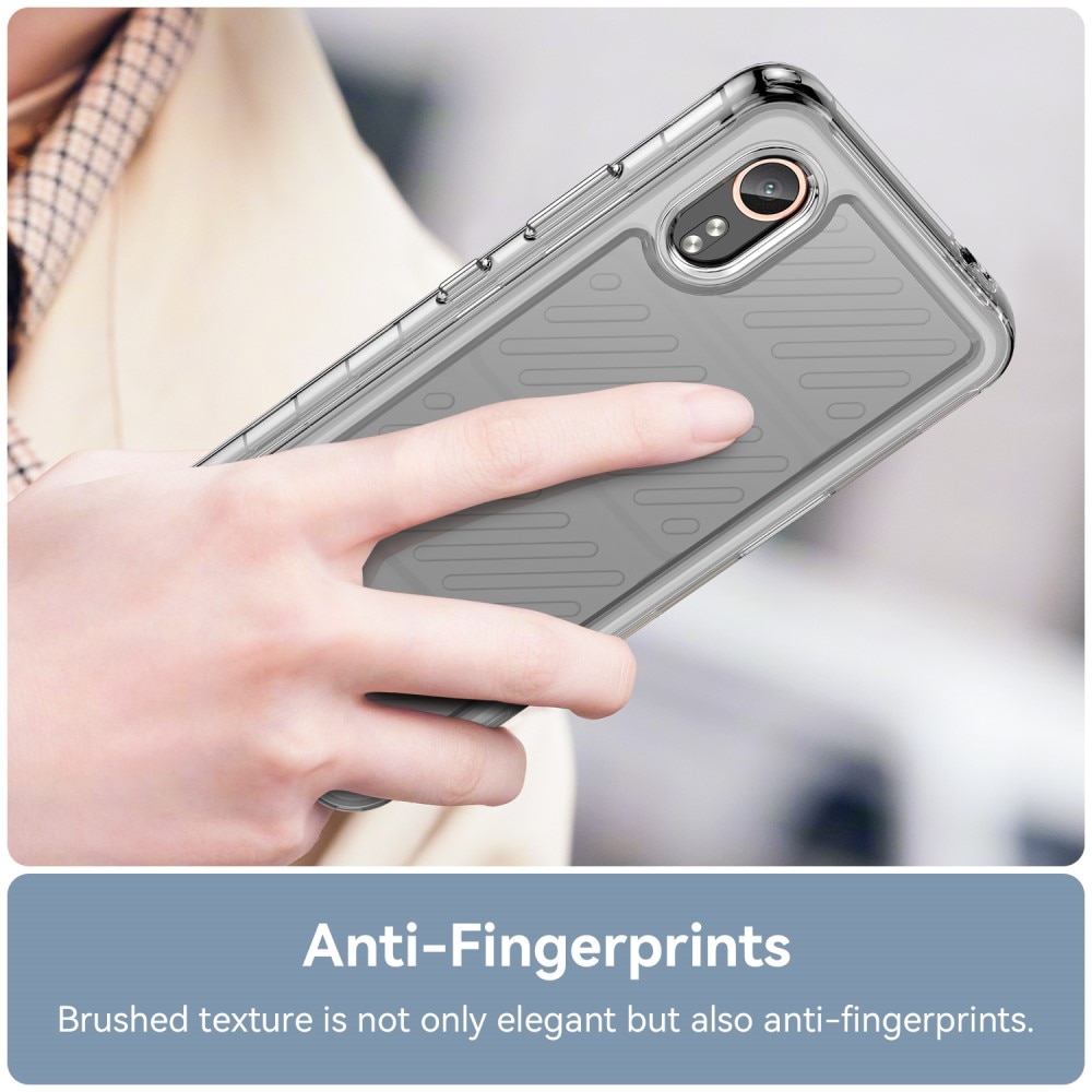 Funda Híbrida Crystal Hybrid Samsung Galaxy Xcover 7 transparente