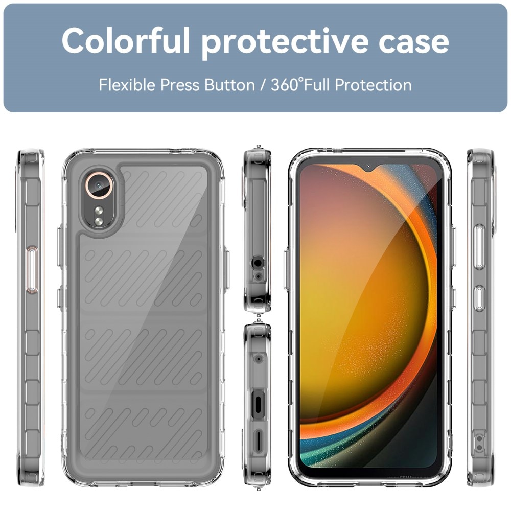 Funda Híbrida Crystal Hybrid Samsung Galaxy Xcover 7 transparente