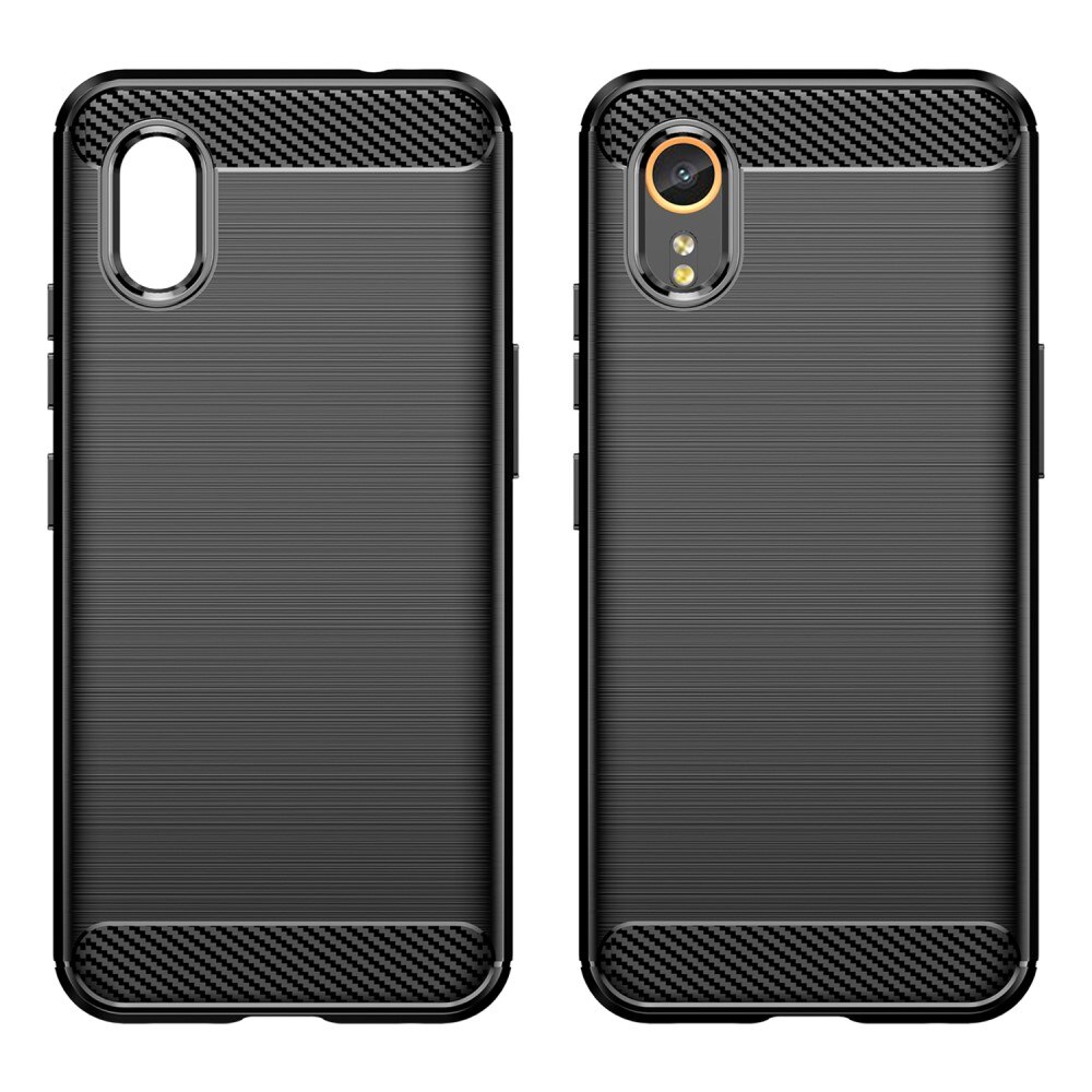 Funda TPU Brushed Samsung Galaxy Xcover 7 Black