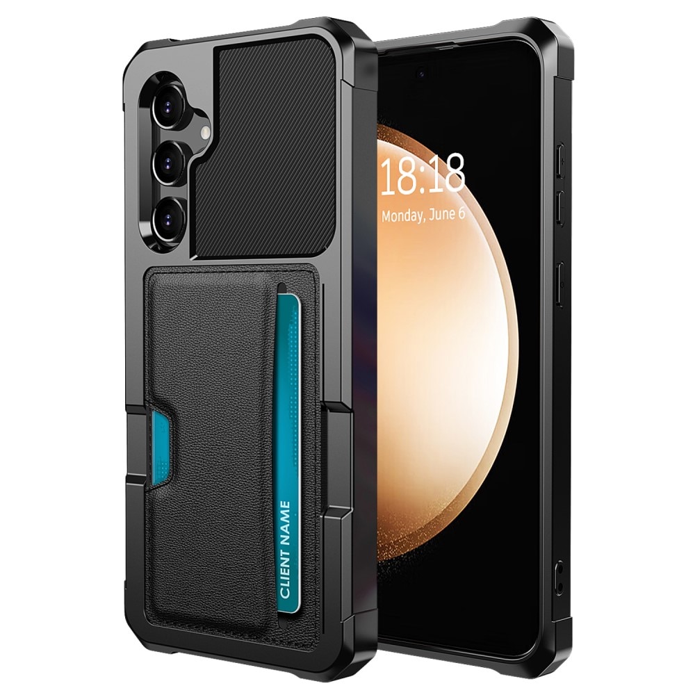 Funda Tough Card Case Samsung Galaxy A55 negro