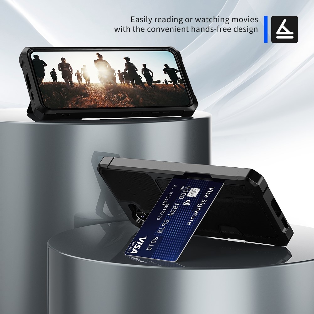 Funda Tough Card Case Samsung Galaxy A55 negro