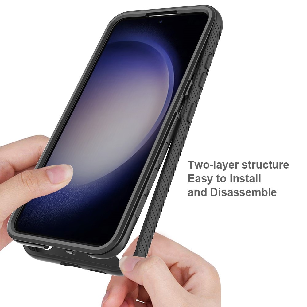 Funda Full Protection Samsung Galaxy S25 Edge Negro