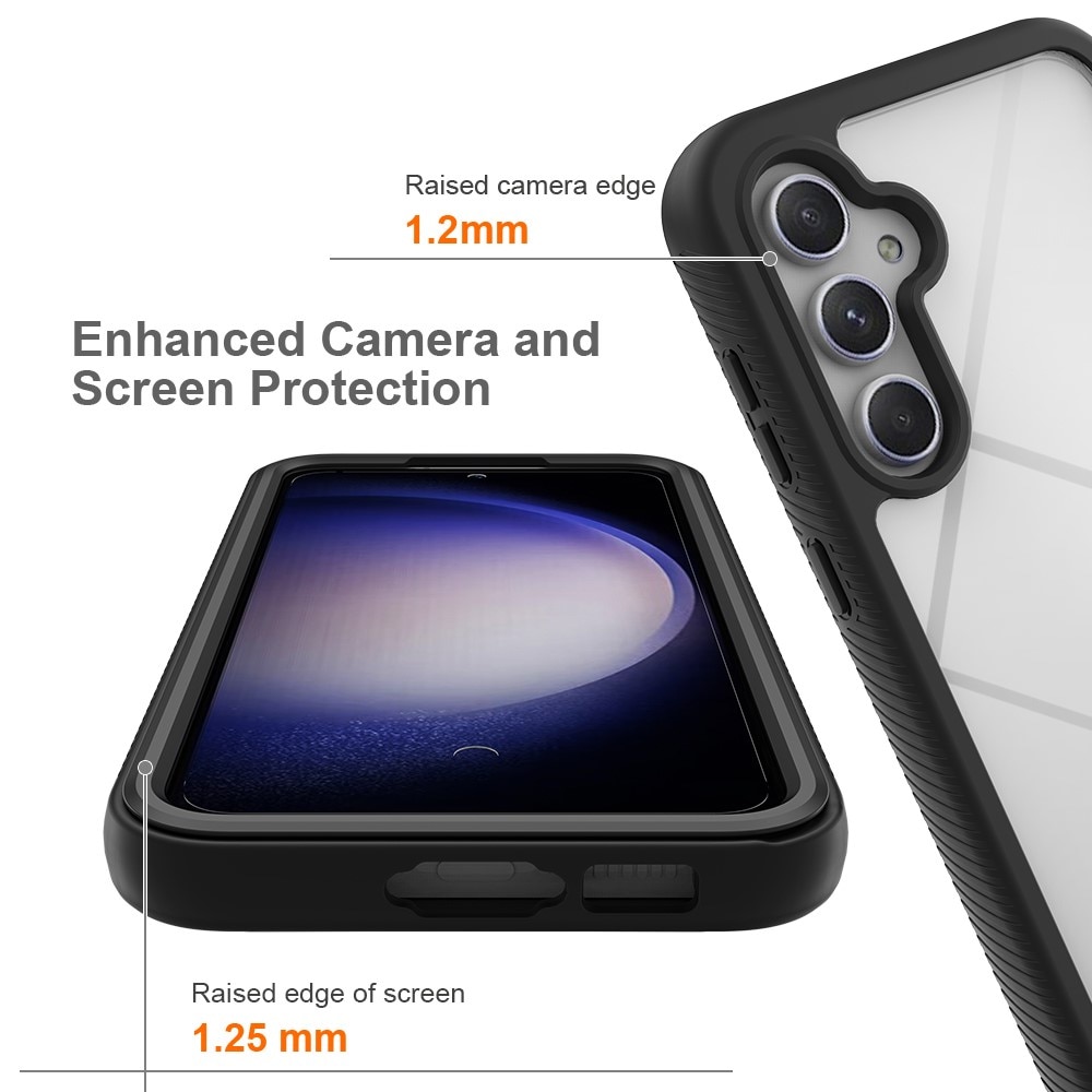 Funda Full Protection Samsung Galaxy S25 Edge Negro