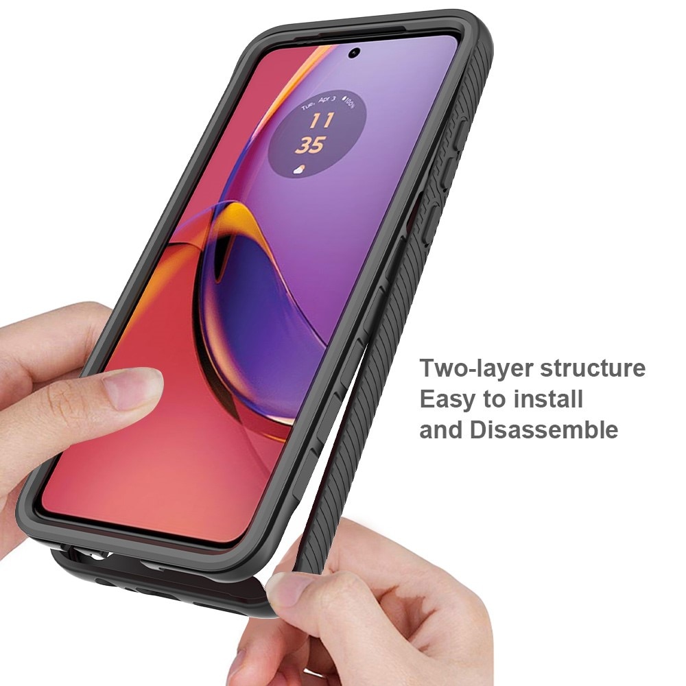 Funda Full Protection Motorola Moto G84 Negro