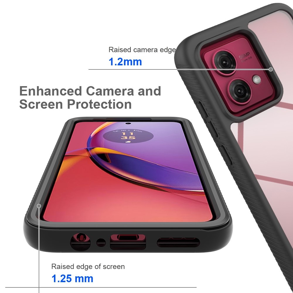 Funda Full Protection Motorola Moto G84 Negro