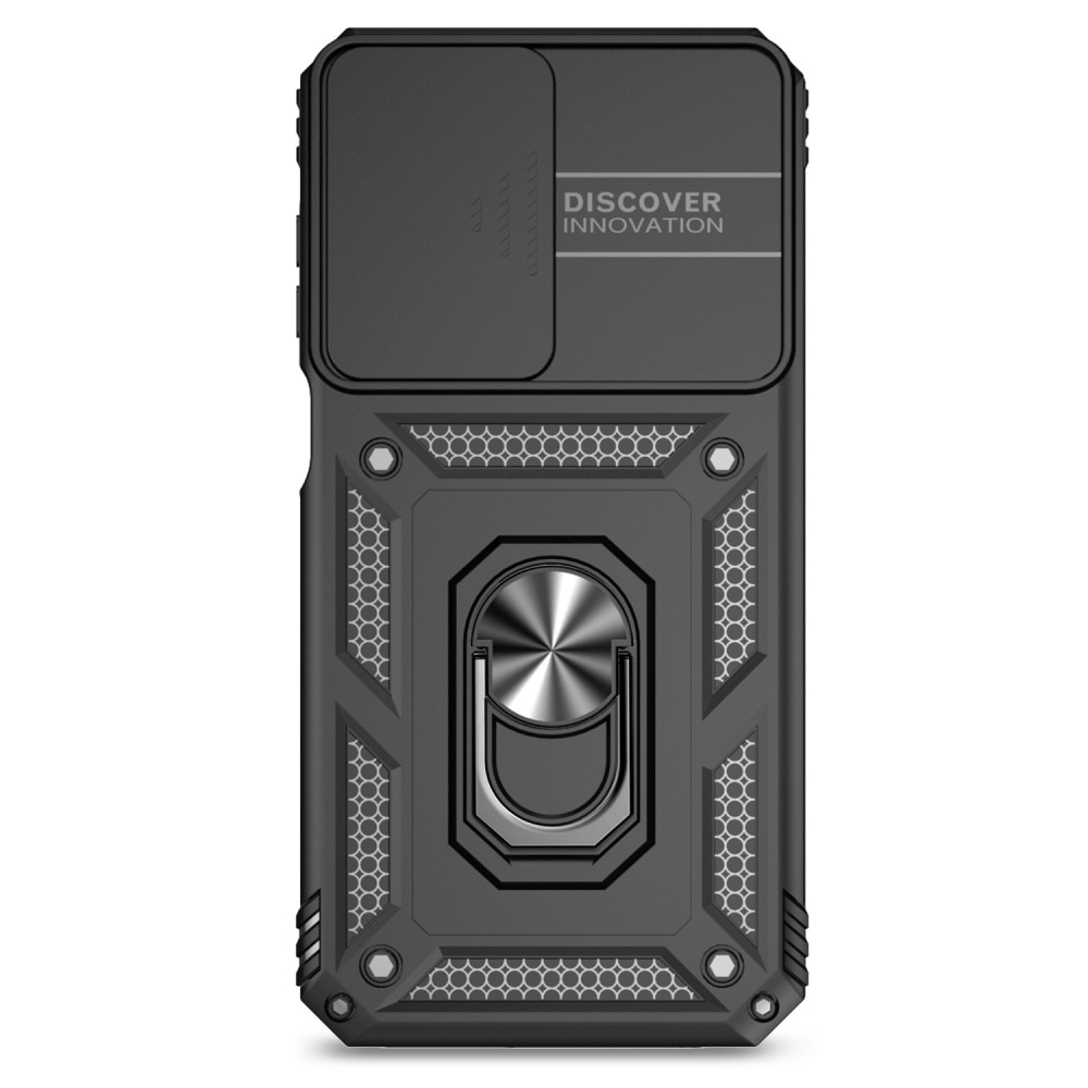 Funda híbrida Ring y Protector Cámara Samsung Galaxy A35 Negro