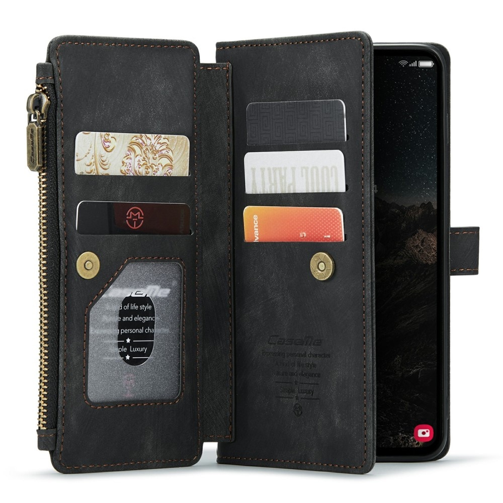Cartera Zipper Samsung Galaxy S24 Negro
