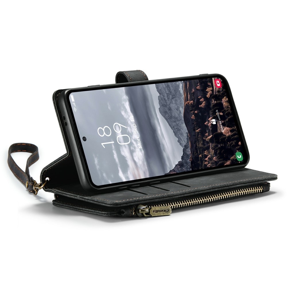 Cartera Zipper Samsung Galaxy S24 Plus Negro