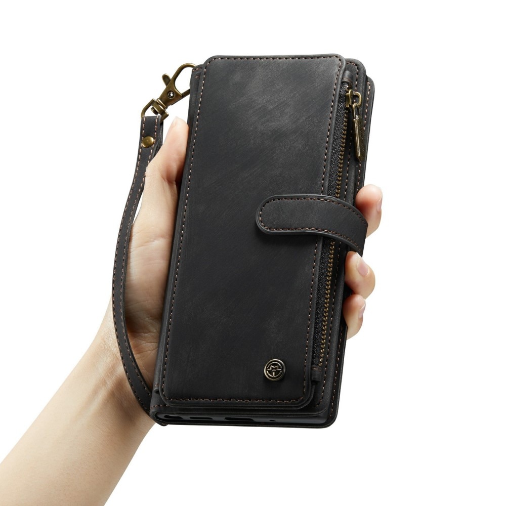 Cartera Zipper Samsung Galaxy S24 Plus Negro