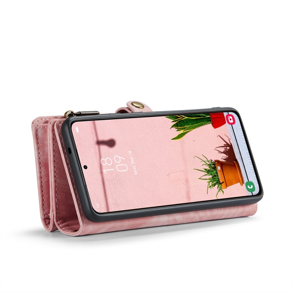 Cartera Multi-Slot Samsung Galaxy S24 Plus rosado