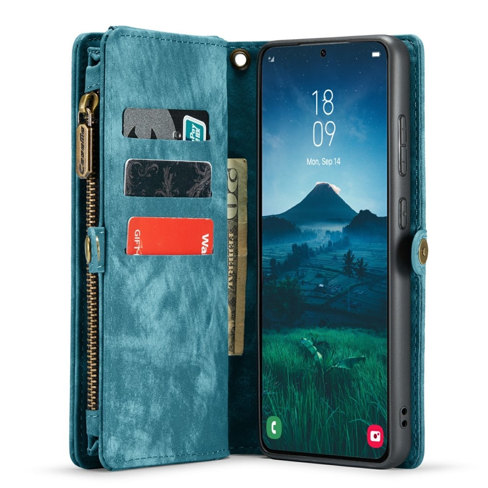 Cartera Multi-Slot Samsung Galaxy S24 Plus Azul