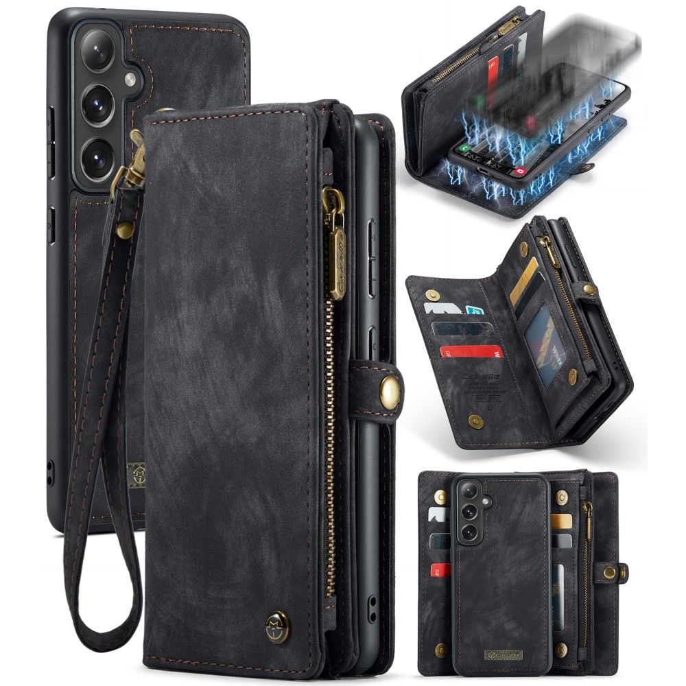 Cartera Multi-Slot Samsung Galaxy S24 Plus Gris