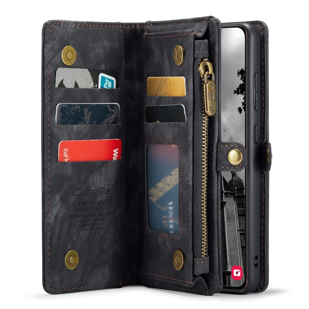 Cartera Multi-Slot Samsung Galaxy S24 Plus Gris