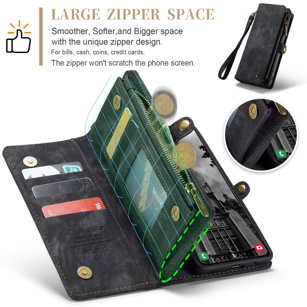 Cartera Multi-Slot Samsung Galaxy S24 Plus Gris